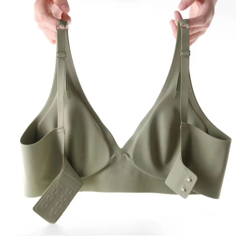 LuxeLift Deep V Wireless Bra For Seamless Comfort And Natural Support 2