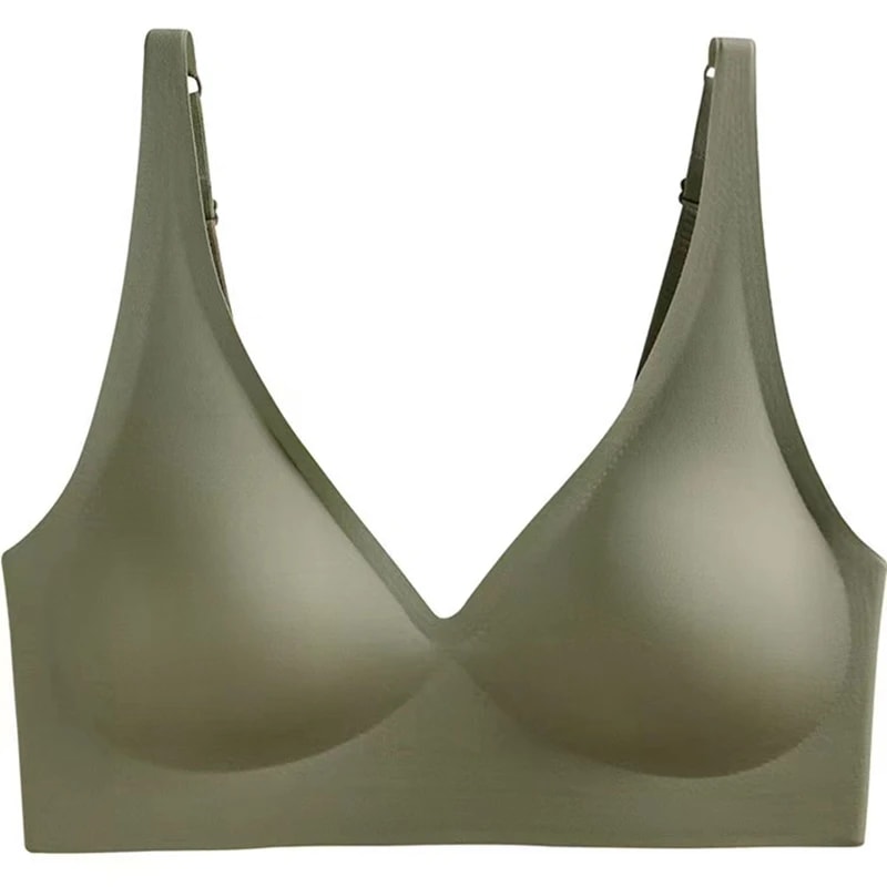 LuxeLift Deep V Wireless Bra For Seamless Comfort And Natural Support 5