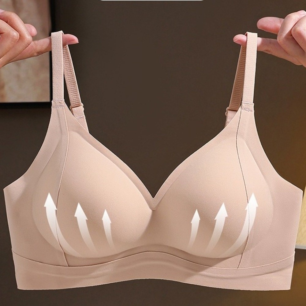 ComfortLift Deep V Wireless Push Up Bra For Seamless Support And Everyday Confidence 0