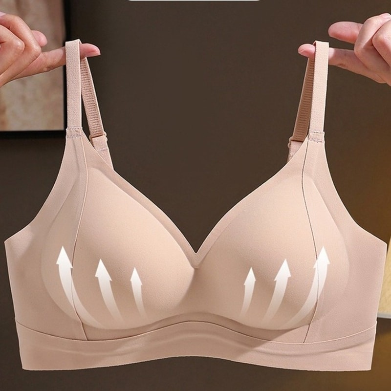 ComfortLift Deep V Wireless Push Up Bra For Seamless Support And Everyday Confidence 0