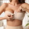 CurveLift Front Closure Strapless Push Up Bra For Plus Size Women 0