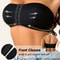 CurveLift Front Closure Strapless Push Up Bra For Plus Size Women 2