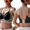 ComfortLift Wireless Push Up Bra for Women Seamless Side Support Plus Size Comfort Bra