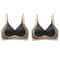 ComfortLift Wireless Push Up Bra for Women Seamless Side Support Plus Size Comfort Bra