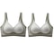 ComfortLift Wireless Push Up Bra for Women Seamless Side Support Plus Size Comfort Bra