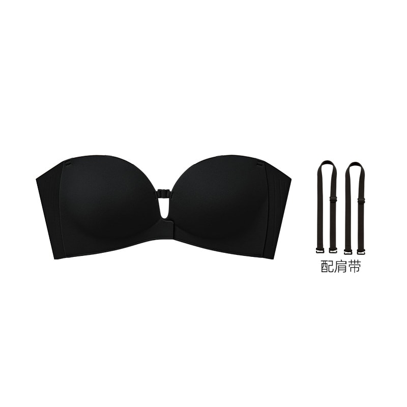 InvisibleLift Front Closure Strapless Push Up Bra