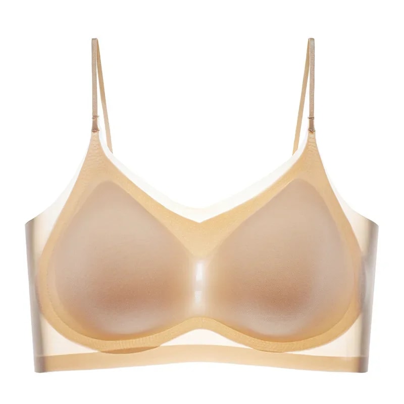 SilkAir Invisible Comfort Bra – Seamless Bra with Breathable Ice Silk Support