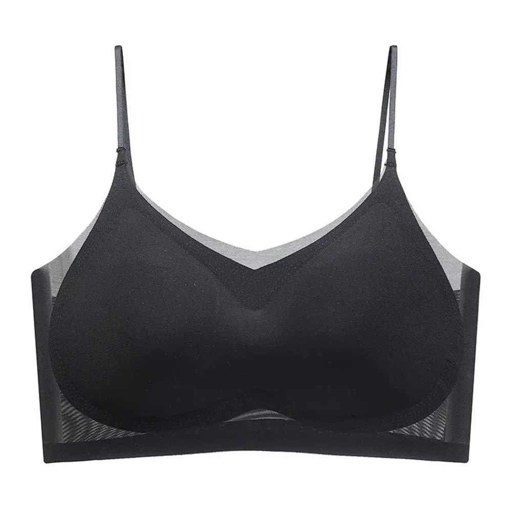 SilkAir Invisible Comfort Bra – Seamless Bra with Breathable Ice Silk Support