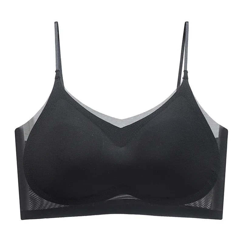 SilkAir Invisible Comfort Bra – Seamless Bra with Breathable Ice Silk Support