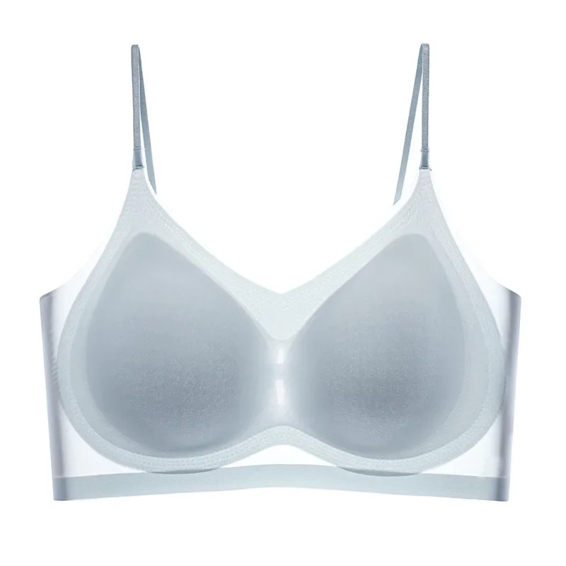 SilkAir Invisible Comfort Bra – Seamless Bra with Breathable Ice Silk Support