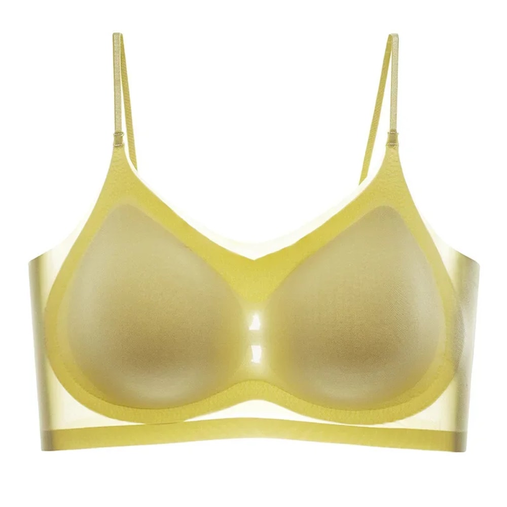 SilkAir Invisible Comfort Bra – Seamless Bra with Breathable Ice Silk Support