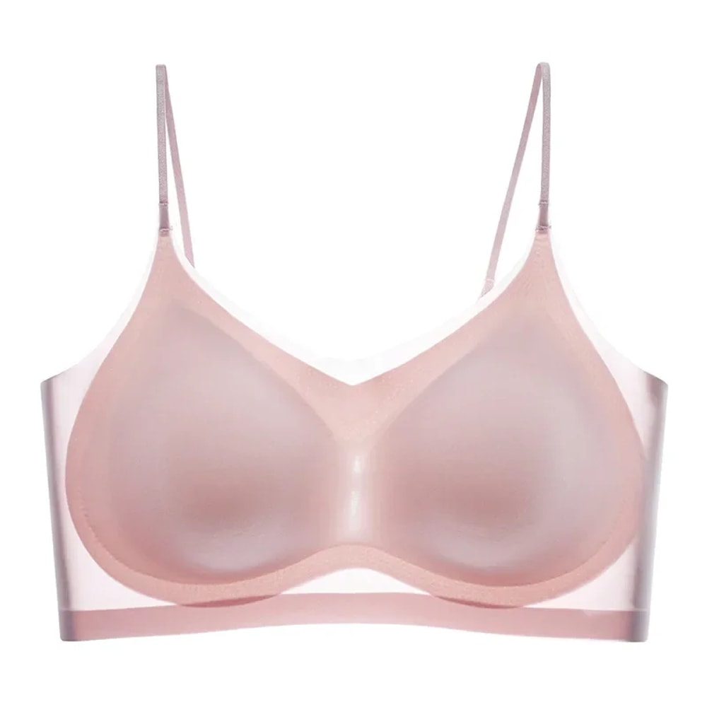 SilkAir Invisible Comfort Bra – Seamless Bra with Breathable Ice Silk Support