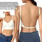 Invisible U Plunge Backless Bra for Deep Neck Dresses Wireless Seamless Support