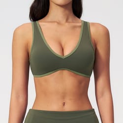 backless cross-strap sports bra crop top for yoga, running & gym workouts
