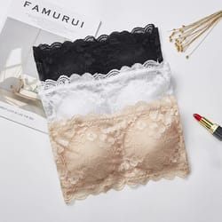 elegantlift seamless strapless tube bra top for women