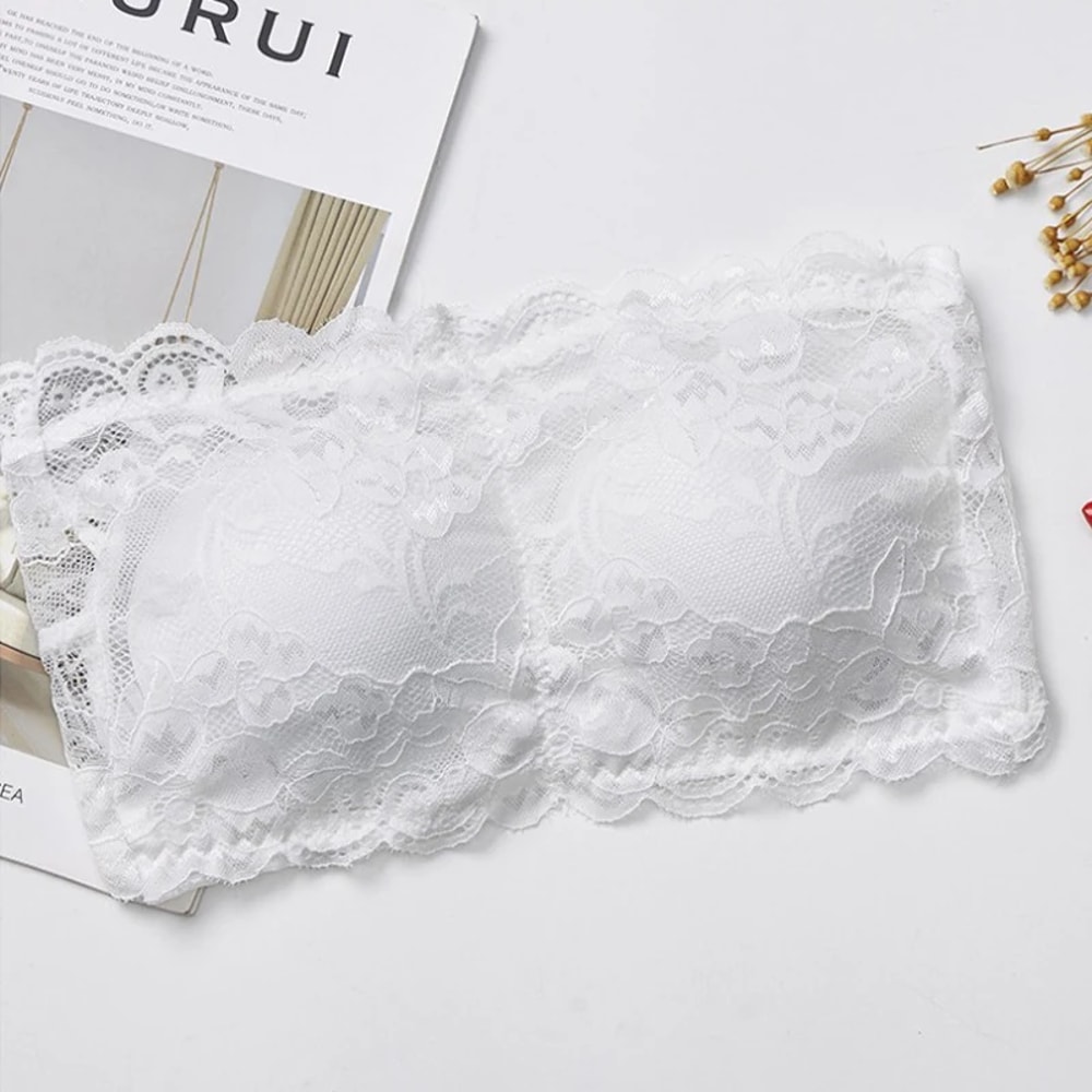 ElegantLift Seamless Strapless Tube Bra Top For Women 1