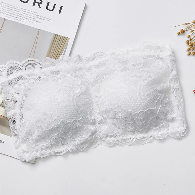 ElegantLift Seamless Strapless Tube Bra Top For Women 1
