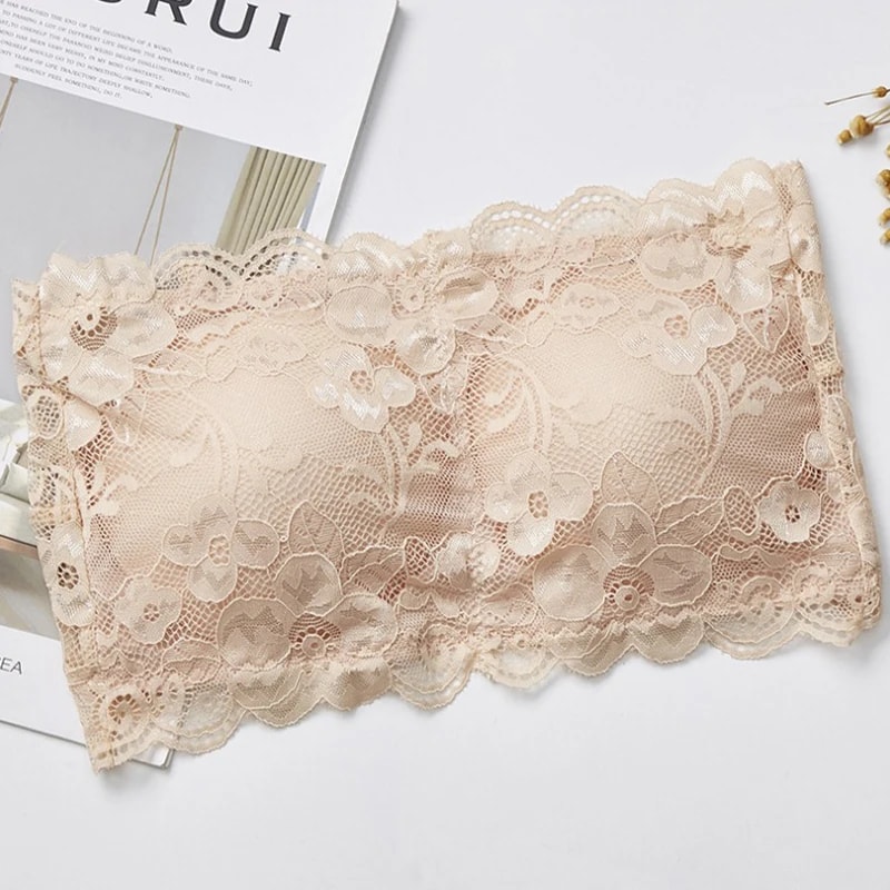 ElegantLift Seamless Strapless Tube Bra Top For Women 2
