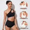 One-Shoulder Push Up Sports Bra for Yoga, Running & Fitness