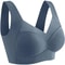 Plus Size Seamless Backless Bralette Support Bra with Anti Sag Comfort