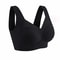 Plus Size Seamless Backless Bralette Support Bra with Anti Sag Comfort