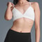 Naked Feel Strappy Sports Bra for Women – Criss Cross Back Padded Yoga Workout Bra