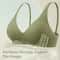LiftEase Seamless Deep V Wireless Push Up Bra For All Day Support Comfort 3