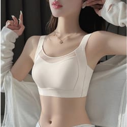 wireless full coverage strapless minimizer bra with side control support