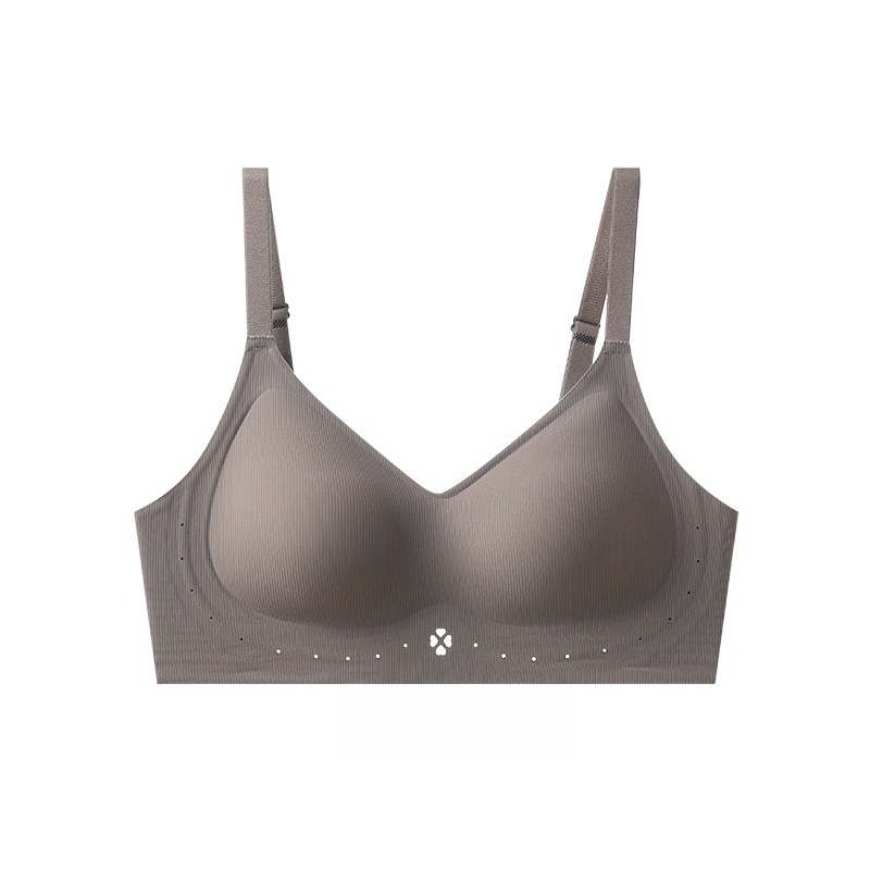 Comfortable Seamless Wireless Jelly Push Up Bra For Women 7