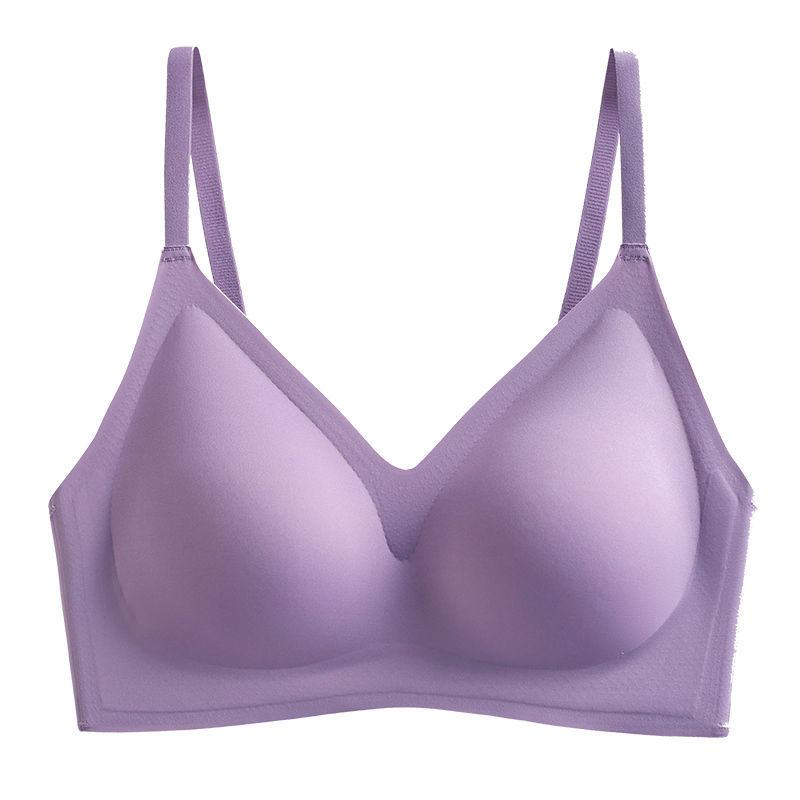 Cooling Ice Silk Seamless Bra Push Up Comfort Underwear For Women 8