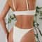 Riviera Chic Ribbed Bikini Set With Metal Ring Detail And High Cut Bottom 1