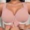 Seamless Front Button Bra Vest for Large Sizes – Comfortable All-Day Support
