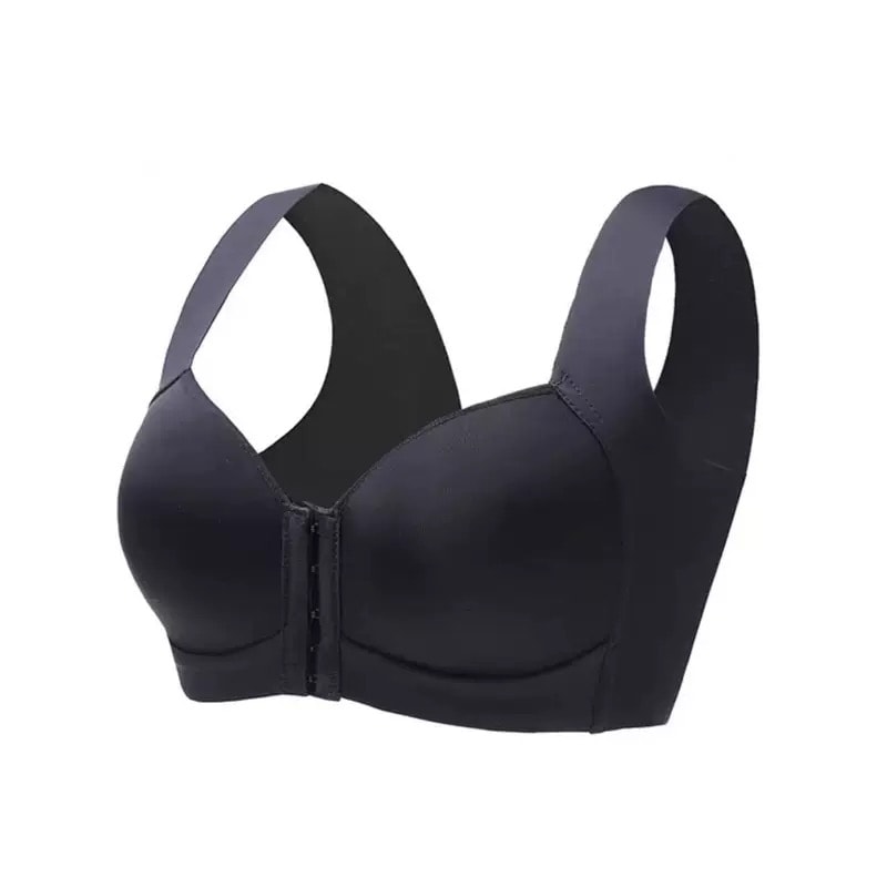 Seamless Front Button Bra Vest for Large Sizes – Comfortable All-Day Support