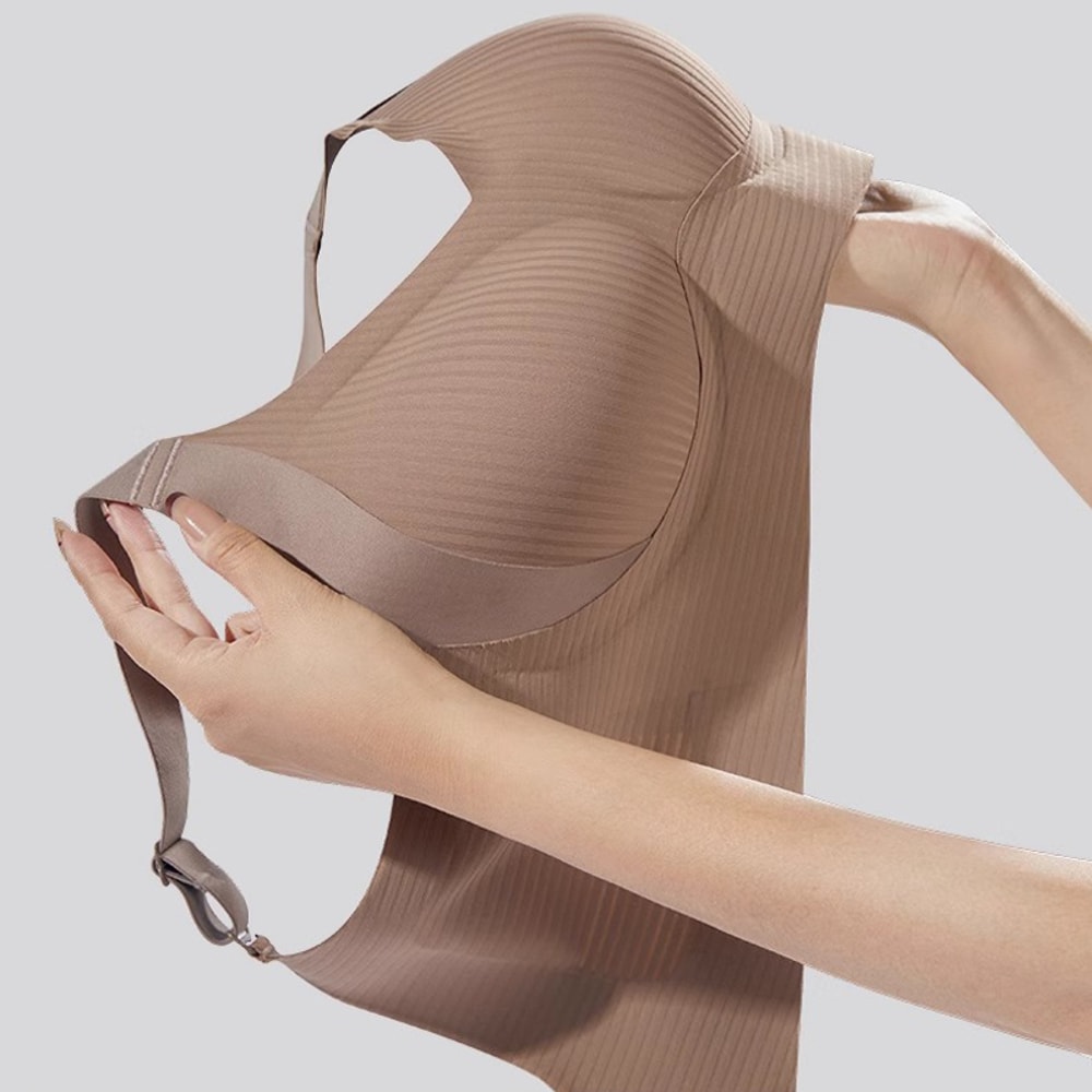 ComfortFit Seamless Wireless Plus Size Bra – Breathable Support Comfort Bra