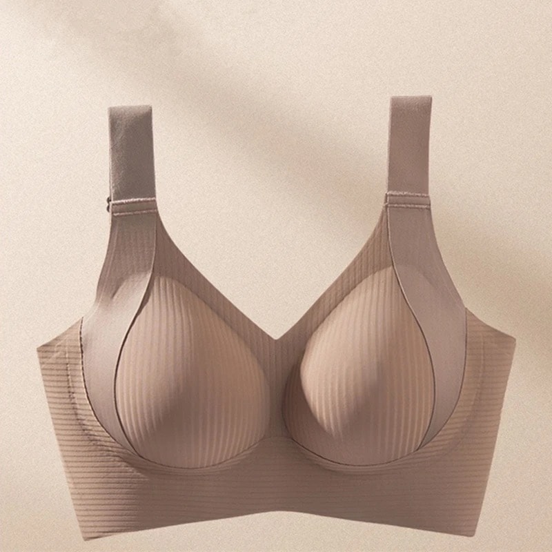 ComfortLift Seamless Wireless Bra for Women – Breathable Full Coverage Support Bra