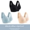 Seamless Lace Wireless Bra For Women Plus Size Bra Backless Bralette 8
