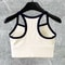 Womens Seamless Yoga Bra Crop Top Supportive Tube Sports Bralette For Workout Streetwear 2