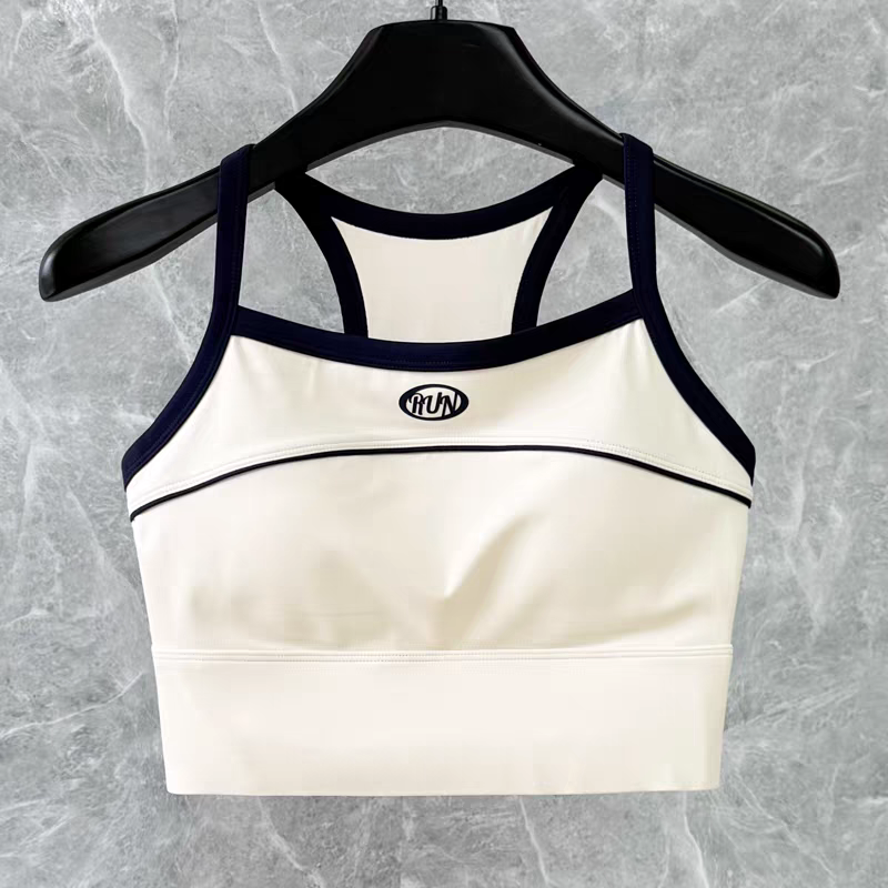 Womens Seamless Yoga Bra Crop Top Supportive Tube Sports Bralette For Workout Streetwear 5