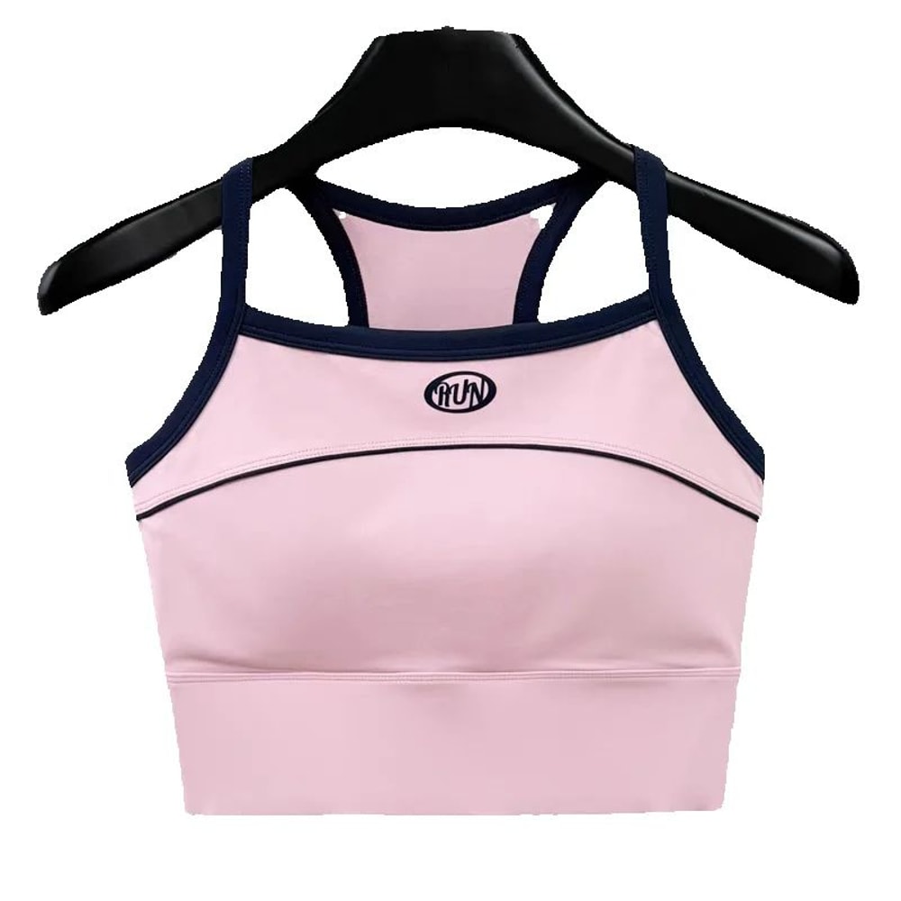 Womens Seamless Yoga Bra Crop Top Supportive Tube Sports Bralette For Workout Streetwear 1