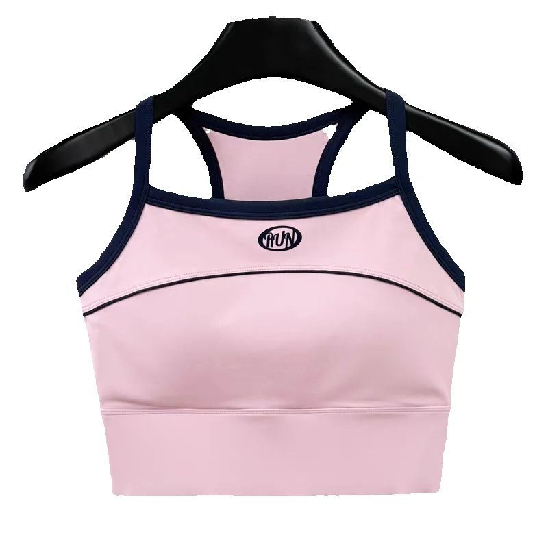 Womens Seamless Yoga Bra Crop Top Supportive Tube Sports Bralette For Workout Streetwear 1