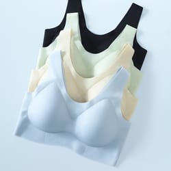 cloudsoft seamless wireless bra for women – breathable ultra thin sleep & everyday comfort bralette