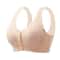 Plus Size Front Closure Lace Wireless Bra Comfortable Seamless Bralette 7