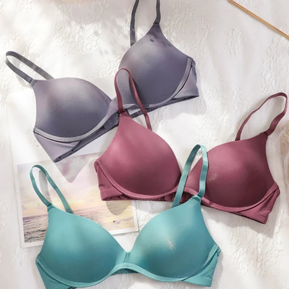 ComfortLift Seamless Wireless PushUp Bra For Women Breathable Everyday Support 1