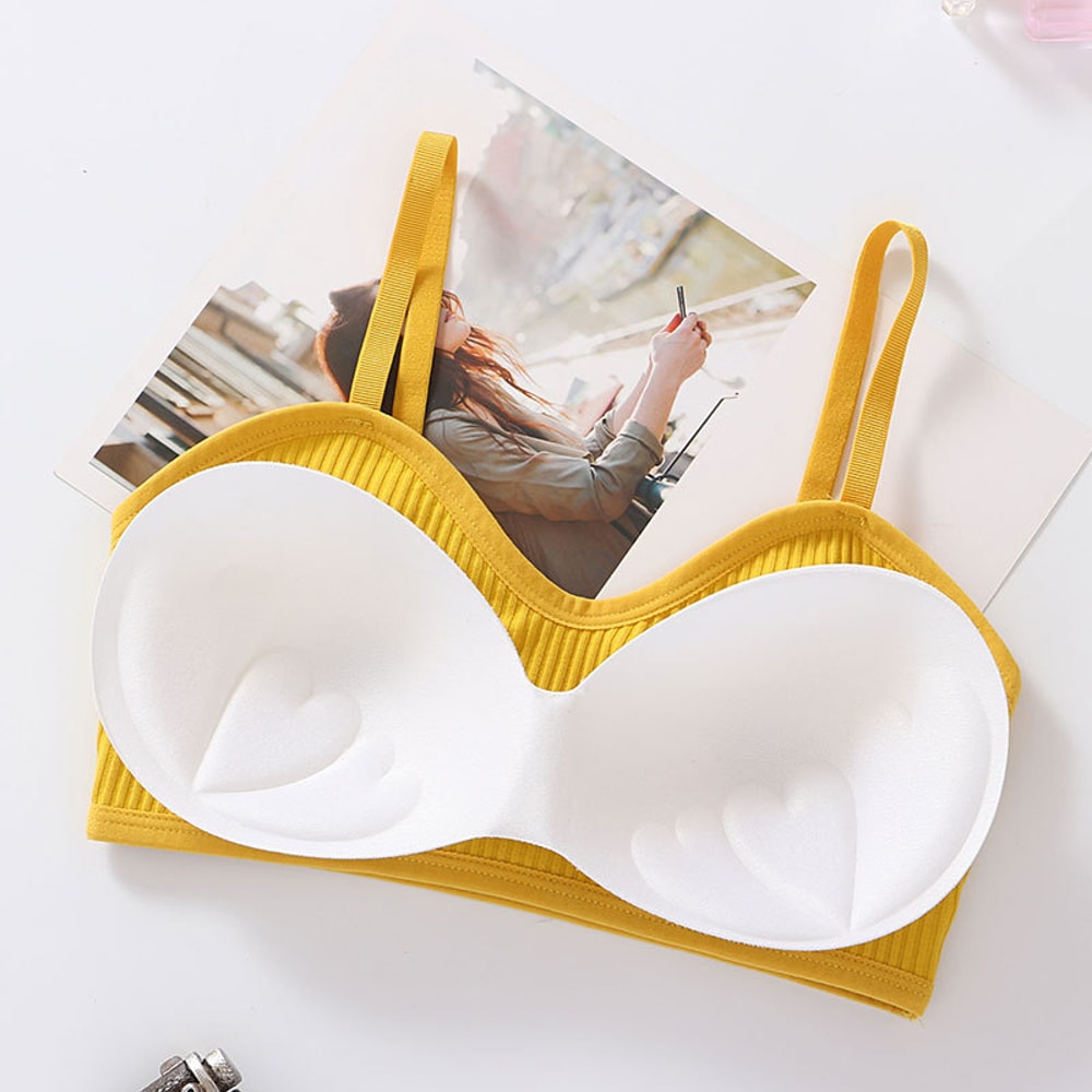 ComfortLift Wireless Seamless Padded Bra Everyday Wirefree Bralette Supportive Intimates 4