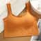 Performance Fit Breathable Seamless Yoga Sports Bra with Shockproof Support