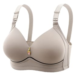 softfit wireless bralette – breathable push up bra for large sizes