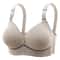 SoftFit Wireless Bralette Breathable Push Up Bra For Large Sizes 0