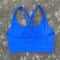 Solid Crossback Womens Fitness Bra For Gym Yoga High Support Sports Top 9
