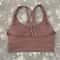 Solid Crossback Womens Fitness Bra For Gym Yoga High Support Sports Top 10