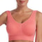 ComfortFlex Plus Size Wireless Seamless Sports Yoga Bra 2